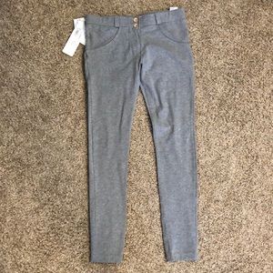 Freddy Heather Grey Classic Rise Full Length Super Skinny Size Medium BNWT